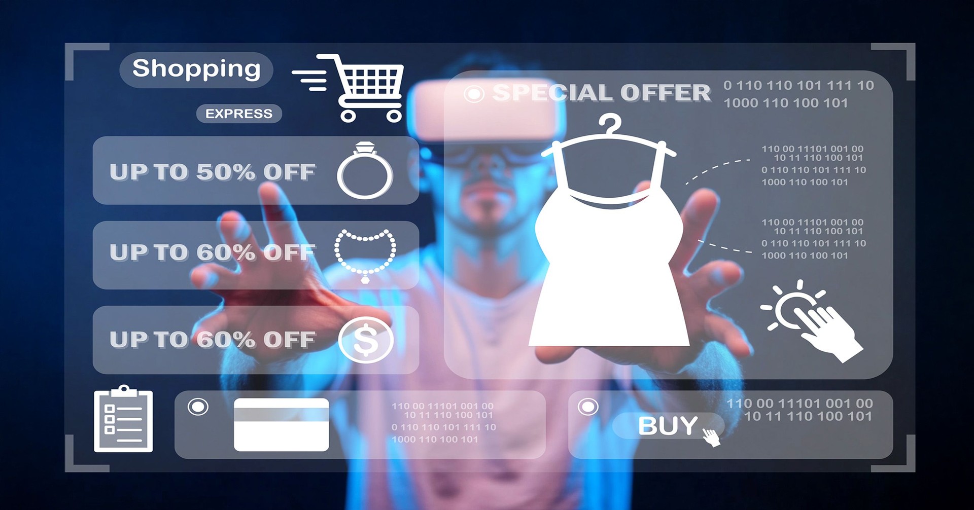 Virtual Shopping Experience with Discount Offers and User Interaction for Online Retail Engagement